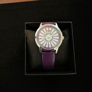 NWOT CRAYO ELECTRIC UNISEX WATCH POLISHED ALLOY CASE.